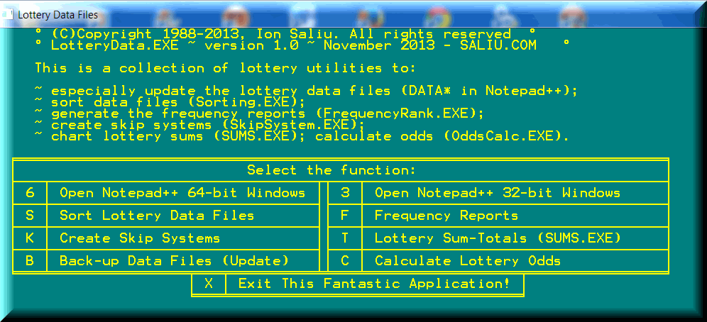 PRO-MASTER II LOTTO/LOTTERY STRATEGIES